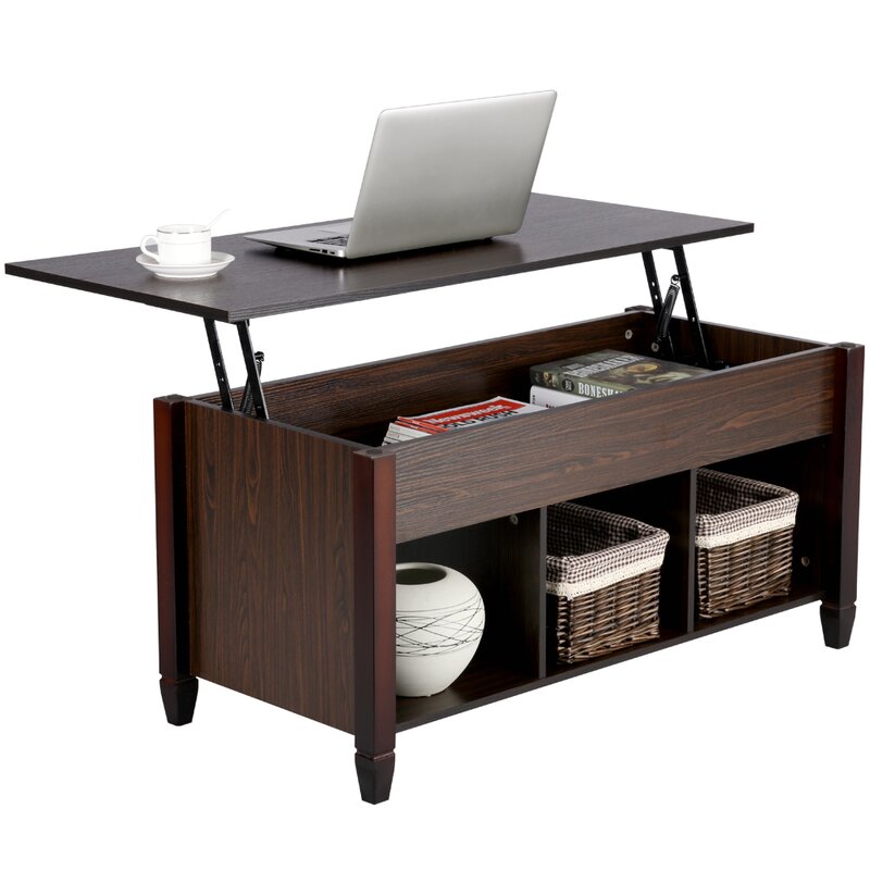 steele lift top extendabe coffee table