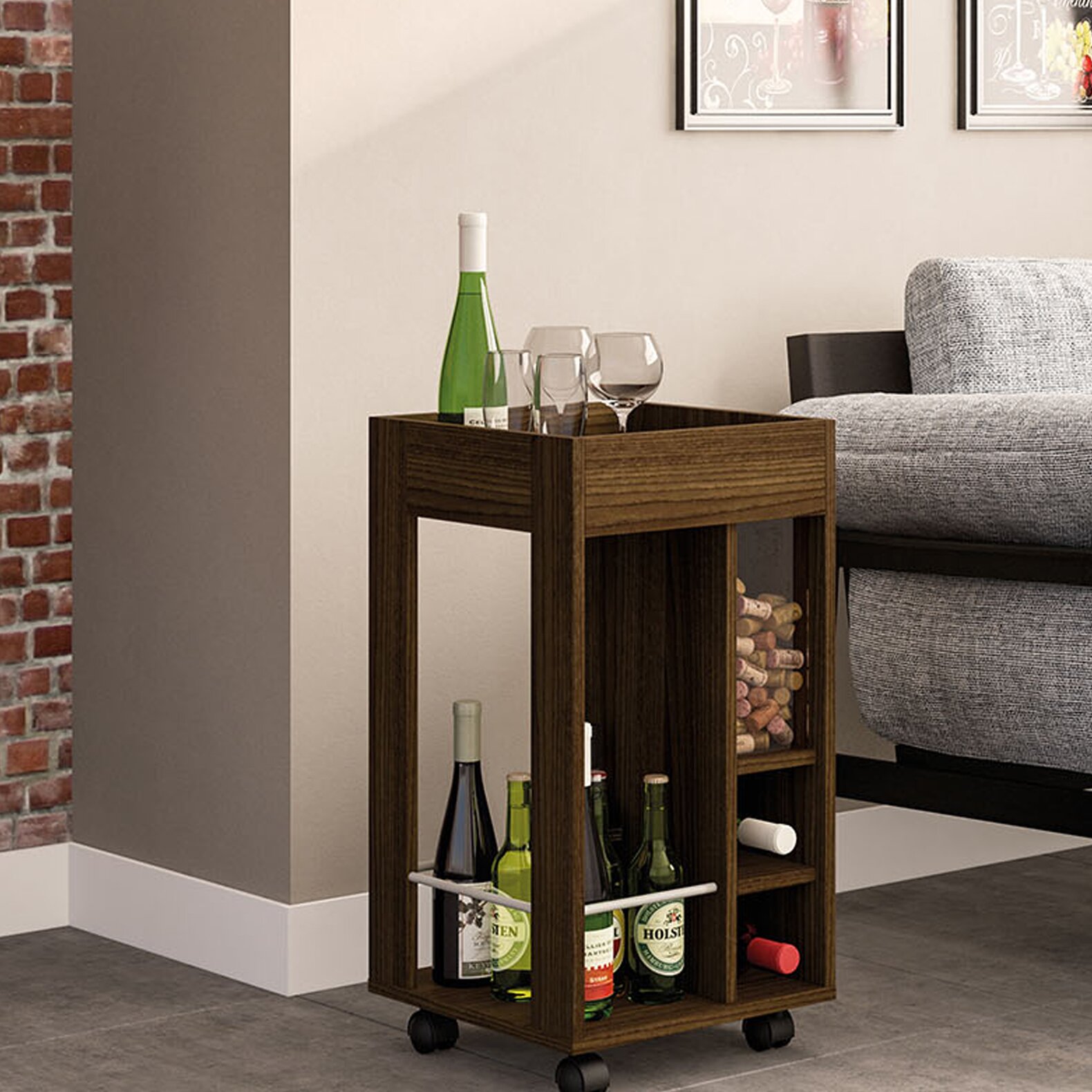 Wandelina wooden minibar